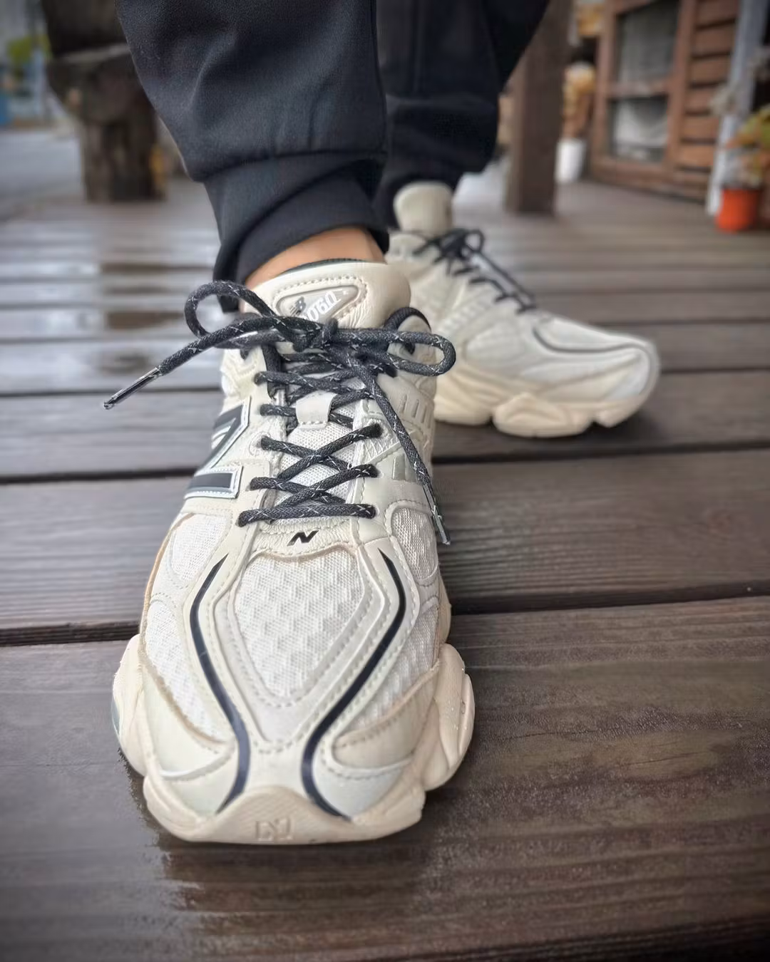 New Balance 9060 'Cream Black' U9060DUA New Balance 9060 'Cream Black' U9060DUA